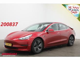 skadebil auto Tesla Model 3 Long Range AWD Fahrbereit! 75 kWh Pano LED ACC Leder AHK 2019/3