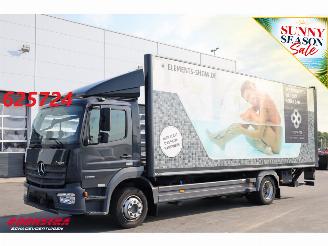 Vaurioauto  trucks Mercedes Atego 1223 Koffer 7.5m Palfinger 1500kg LBW Euro 6 138.543 km! 2023/5