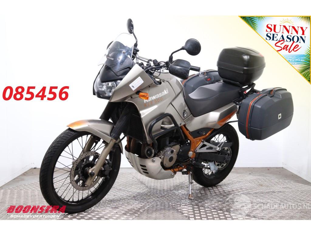 Kawasaki KLE 500 3X Koffer Heizgriffe Orig. NL!