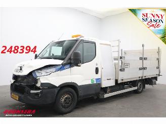 danneggiata veicoli commerciali Iveco Daily 35S14 CNG Hi-Matic Pritsche LBW Luftfederung Camera 125.553km 2018/11