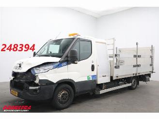 dommages fourgonnettes/vécules utilitaires Iveco Daily 35S14 CNG Hi-Matic Pritsche LBW Luftfederung Camera 125.553km 2018/11