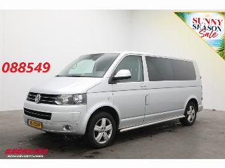 skadebil bedrijf Volkswagen Transporter 2.0 TDI L2H1 DC Comfortline Navi Cruise Airco PDC 2015/2