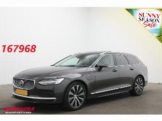 begagnad bil auto Volvo V-90 T6 Recharge AWD LED ACC HUD H/K 360° Pano Apple/Android Memory 2021/12