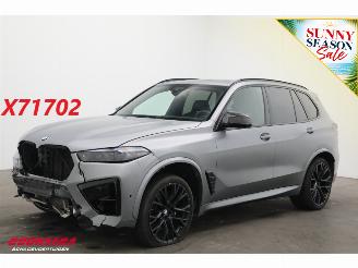 krockskadad bil auto BMW X5 M Competition Drivers Package Pano ACC B&W SBL Massage AHK 2024/9