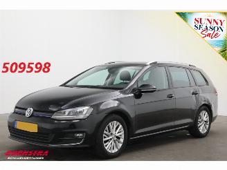 krockskadad bil auto Volkswagen Golf Variant 1.0 TSI DSG Comfortline Navi Clima Cruise Camera PDC AHK 2016/7