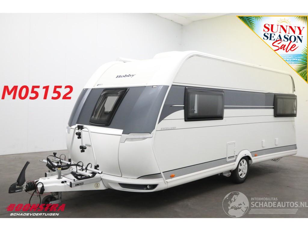 Hobby 495 UL Mover Dakairco Luifel Fietsendrager Single Beds BY 2021