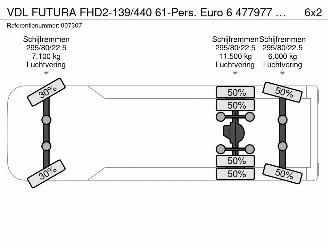 VDL Berkhof  FUTURA FHD2-139/440 61-Pers. Euro 6 477977 Km!! picture 57
