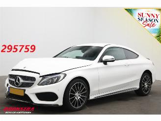 skadebil auto Mercedes C-klasse Coupé 180 AUT Edition 1 AMG Navi Cruise Clima Memory SHZ Camera PDC 2016/9