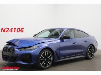 krockskadad bil auto BMW 4-serie Gran Coupé M440i Steptronic xDrive H/K ACC Navi Clima Memory Leder SHZ Apple/Android Camera PDC 2022/12