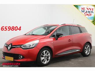 Schadeauto Renault Clio Estate Grandtour 0.9 TCe Limited Cruise Navi Clima Bluetooth PDC AHK 2016/8