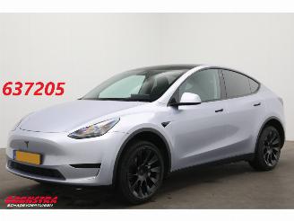 krockskadad bil auto Tesla Model Y RWD 58 kWh Pano LED ACC LRHZ Camera AHK 2022/12