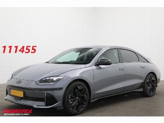 krockskadad bil vrachtwagen Hyundai IONIQ 6 77.4 kWh BOSE HUD ACC Navi Clima Memory SHZ LrHZ Apple/Android Virtual Camera 360° PDC 2026/6