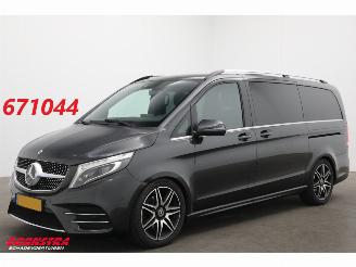 skadebil bedrijf Mercedes V-klasse 250d AUT Lang DC AMG 5p Pano Burmester ACC Navi Leder SBL 360° AHK 2020/1