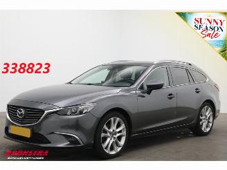 Coche accidentado Mazda 6 Sportbreak 2.2D SkyActiv-D 150 Skylease GT BOSE ACC Navi Clima Leder SHZ PDC 2015/12