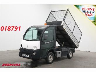 damaged microcars Aixam  E-Worker Mega E-Worker Kipper 2015/6