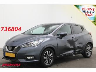 Vaurioauto  passenger cars Nissan Micra 0.9 IG-T N-Connecta Cruise Navi Clima Bluetooth 2019/5