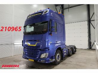 krockskadad bil vrachtwagen DAF XF 480 FTG Motorschaden Hydrauliek Standairco PTO 6X2 Euro 6 2018/6