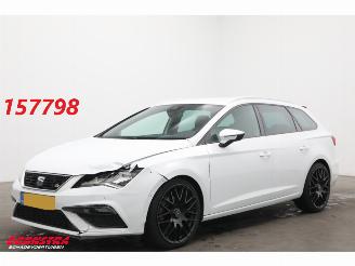 krockskadad bil auto Seat Leon ST 1.4 EcoTSI FR Business Intense Cruise Navi Clima Apple/Android PDC 2018/6