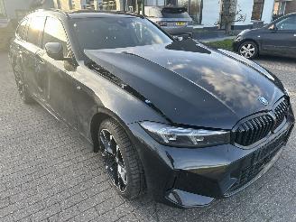 BMW 3-serie 330e  Touring  Automaat ( Leer - Panoramadak )  NW prijs 75000,00 picture 3