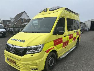 krockskadad bil bedrijf MAN TGE Ambulance Rodriguez  Lopez  Automaat 2019/8