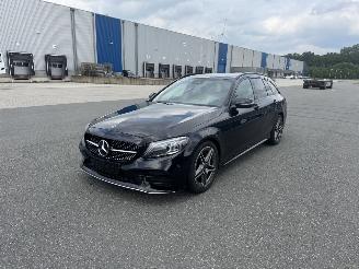 krockskadad bil auto Mercedes C-klasse C220 CDI AMG PAKKET NAVI KLIMA BURMEISTER VOLL 2018/10