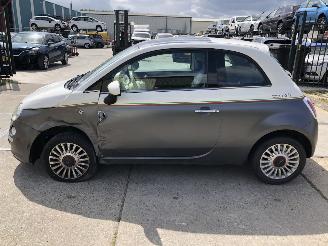 krockskadad bil auto Fiat 500 Twinair 63kW \"Italia\" 2011/3