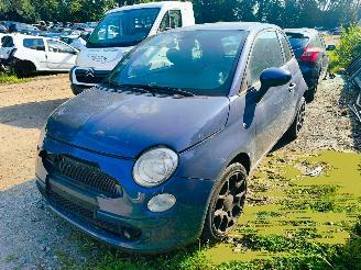 Vaurioauto  passenger cars Fiat 500 Fiat 500 0.9 TwinAir Lounge 2011/1