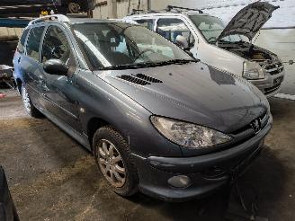 skadebil auto Peugeot 206 206 SW 1.4 Air-line 3 2006/1