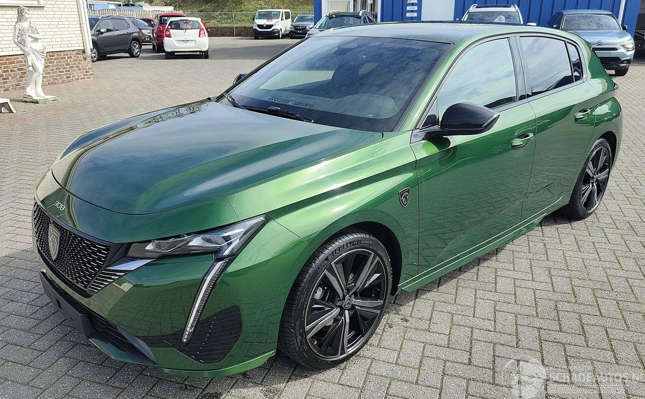 Peugeot 308 Peugeot 308 GT oliven grun /schwartses leder rijdende schade
