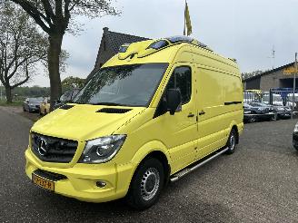 Coche accidentado Mercedes Sprinter 319 CDI 3.0 V6 ex ambulance 2016/10