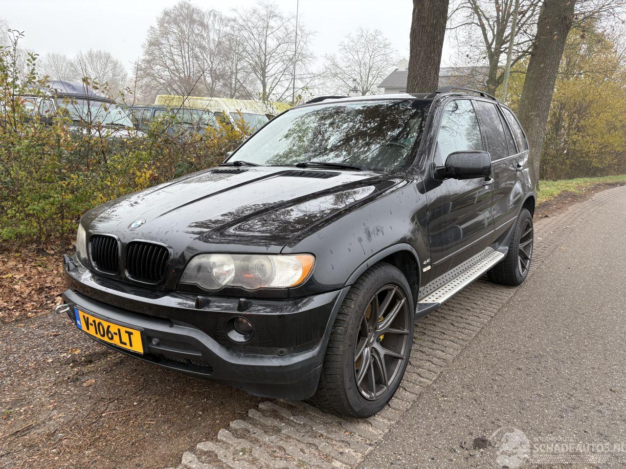 BMW X5 4.4 I V8 VAN UITVOERING, GRIJS KENTEKEN, LKW CAR, PRIJS IS EXCL. BTW