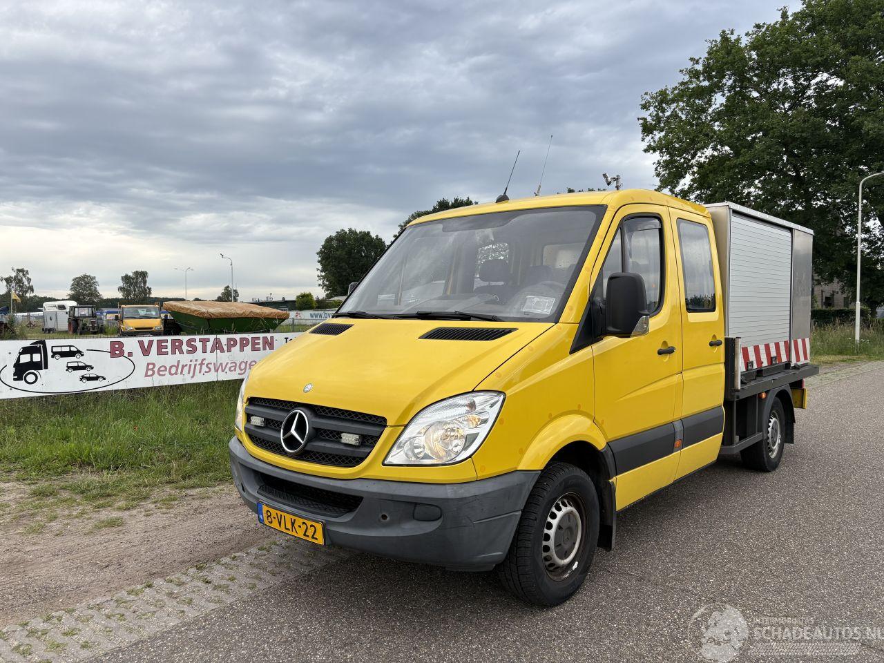Mercedes Sprinter 313 CDI Dubbele cabine open laadbak met opbouw