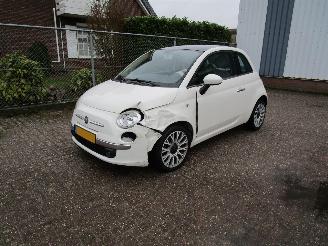 uszkodzony samochody osobowe Fiat 500 Twin Air Navi Airco Panodak 2011/10