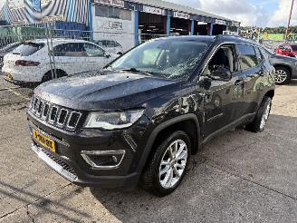 Schadeauto Jeep Compass 1.3T 110KW Autom. Clima Navi Led Limited NAP 2020/7
