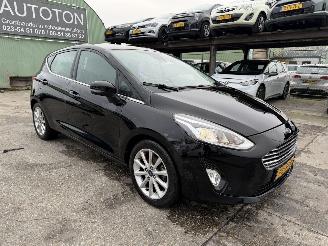 krockskadad bil auto Ford Fiesta 1.0 Ecoboost 74KW Clima Navi Camera Led Titanium NAP 2017/7