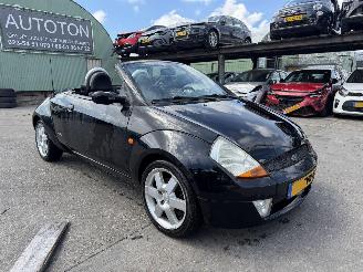 Coche accidentado Ford StreetKa 1.6 70KW Airco Leer Cabrio First Edition 2003/2