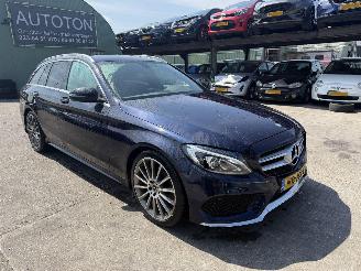 Schadeauto Mercedes C-klasse 180 Autom. 115KW AMG Sport Edition Clima Navi Led Xenon NAP 2017/1