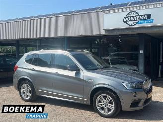 Unfallwagen BMW X3 35d XDrive 313PK M-Sport Automaat F1 Panorama Lane-Ass Trekhaak 2013/7