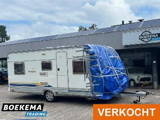 skadebil caravan Burstner  480 TK Mover Stapelbed Kachel 2005/8