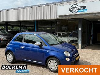 krockskadad bil auto Fiat 500 1.2 Pop Automaat Airco 2009/6