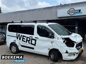krockskadad bil bedrijf Ford Transit Custom 300 2.0 TDCI 130PK 6-Persoons Navi Climate Cruise Camera PDC 2023/5