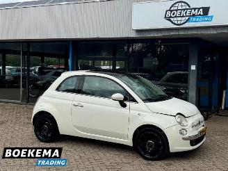 uszkodzony samochody osobowe Fiat 500 1.3 JTD Lounge Pano Airco 2009/4