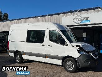 danneggiata veicoli commerciali Mercedes Sprinter 316 2.2 CDI 5-Pers DC Automaat Navi Cruise Camera 2019/9