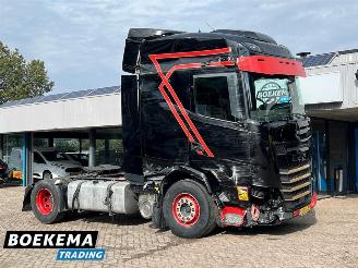 dañado camiones DAF XG 480 FT 4X2 Camera ACC Euro6E Koelkast Standairco 2022/7
