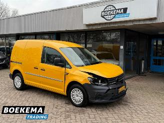 danneggiata veicoli commerciali Volkswagen Caddy 2.0 TDI Airco Trekhaak PDC Schuifdeur 2016/7