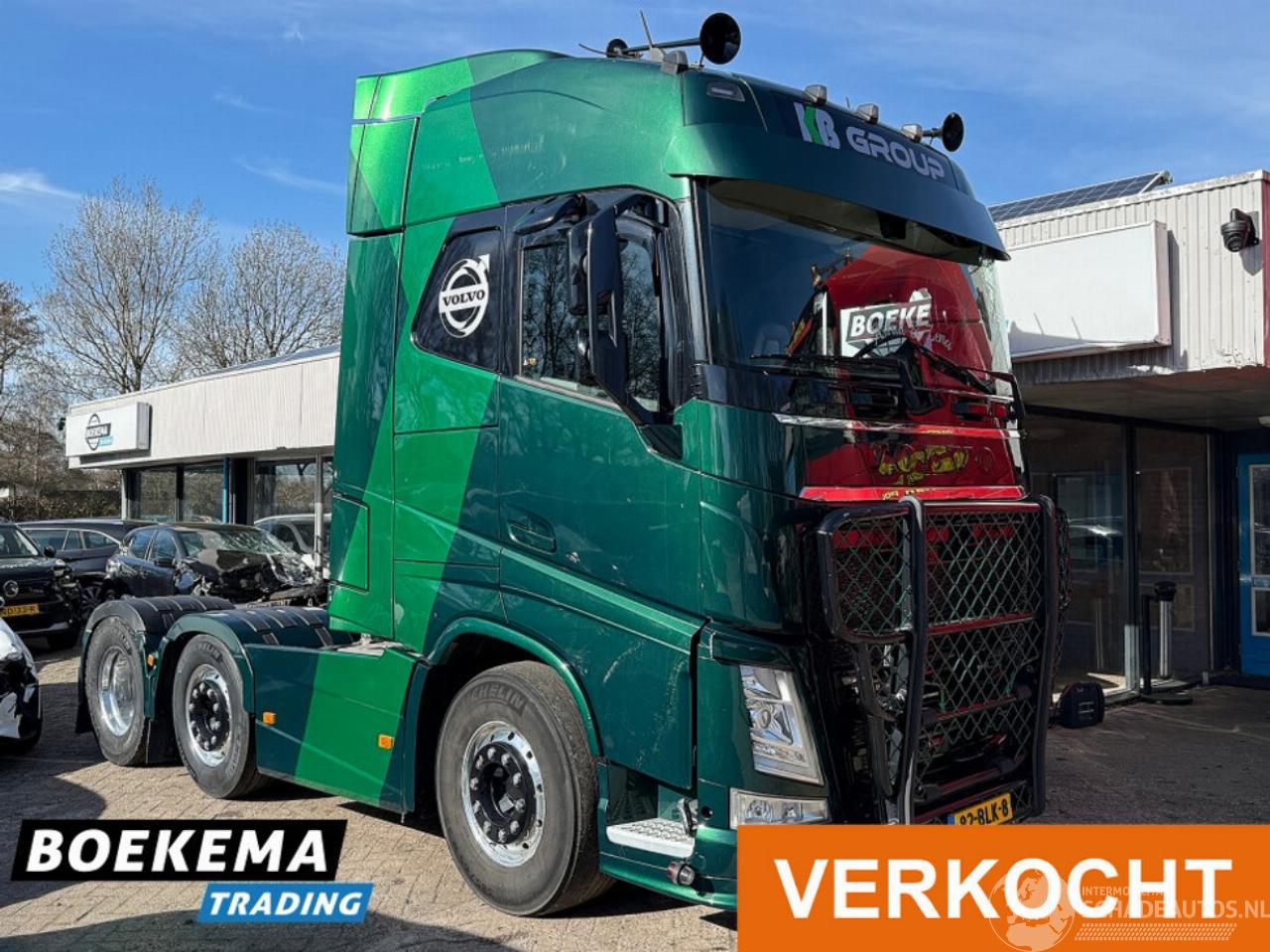 Volvo FH 540 FH 6X2 Hydroliek Alcoa Leer Euro6