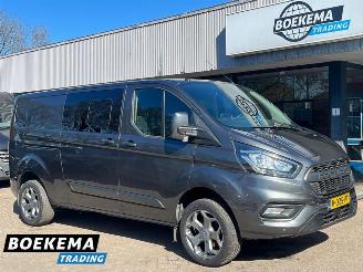 skadebil bedrijf Ford Transit Custom 320 2.0 TDCI 170PK L2 Limited DoKa 6-Persoons Automaat 2xSchuifdeur 2018/5