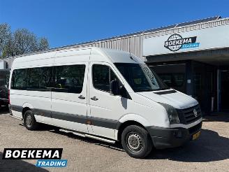 krockskadad bil bedrijf Volkswagen Crafter 35 2.0 TDI L3H2 9-Persoons Schuifdeur Rolstoellift 2013/6