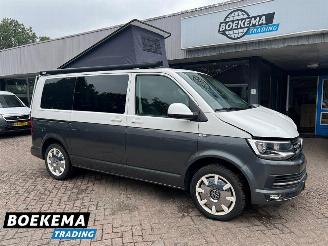 danneggiata camper Volkswagen  Transporter 2.0 TDI 150PK DSG Camper Hefdak Luifel Fietsendrager Leer Stoelverwarming Navigatie Euro6 2017/11