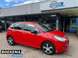 krockskadad bil auto Citroën C3 1.2 PT Selection Automaat Stoelverwarming Navi Clima 2016/7